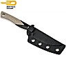 Bestech Couteau Blacksmith Noire et Beige G10 D2