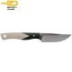 Bestech Knife Heidi Blacksmith Black and Beige G10 D2