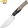 Bestech Couteau Blacksmith Noire et Beige G10 D2