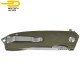Bestech Pocket Knife Lion Army Green G10 D2