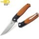 Bestech Pocket Knife Black Orange G10 D2