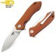 Bestech Pocket Knife Beluga Orange G10 D2