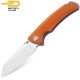 Bestech Pocket Knife Texel Orange G10 D2