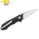 Bestech Pocket Knife Beluga Black G10 D2