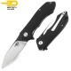 Bestech Pocket Knife Beluga Black G10 D2
