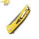 Bestech Pocket Knife Eye of Ra Yellow G10 D2