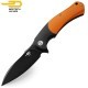 Bestech Pocket Knife Penguin Orange G10 D2