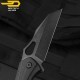 Bestech Pocket Knife Operator Black G10 D2