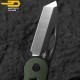 Bestech Couteau de Poche Explorer Vert Armee G10 D2
