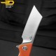 Bestech Couteau de Poche Cubis Orange G10 D2