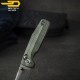 Bestech Pocket Knife Slasher Green Micarta D2