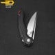 Bestech Pocket Knife Ornetta Black G10 D2