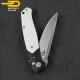Bestech Pocket Knife Swordfish Black White G10 14C28N