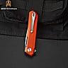 Bestechman Couteau de Poche Dundee Orange G10 D2