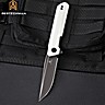 Bestechman Couteau de Poche Dundee Blanc G10 D2