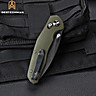 Bestechman Pocket Knife Ronan OD Green G10 14C28N