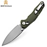 Bestechman Couteau de Poche Ronan Vert Stonewash OD G10 14C28N