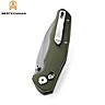 Bestechman Couteau de Poche Ronan Vert Stonewash OD G10 14C28N