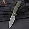 Bestechman Couteau de Poche Ronan Vert Stonewash OD G10 14C28N