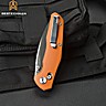 Bestechman Couteau de Poche Ronan Orange G10 14C28N