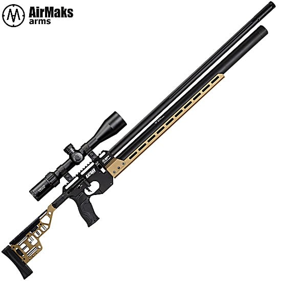 Buy online PCP Air Rifle Airmaks Katran NX Black Olive from AIRMAKS ...