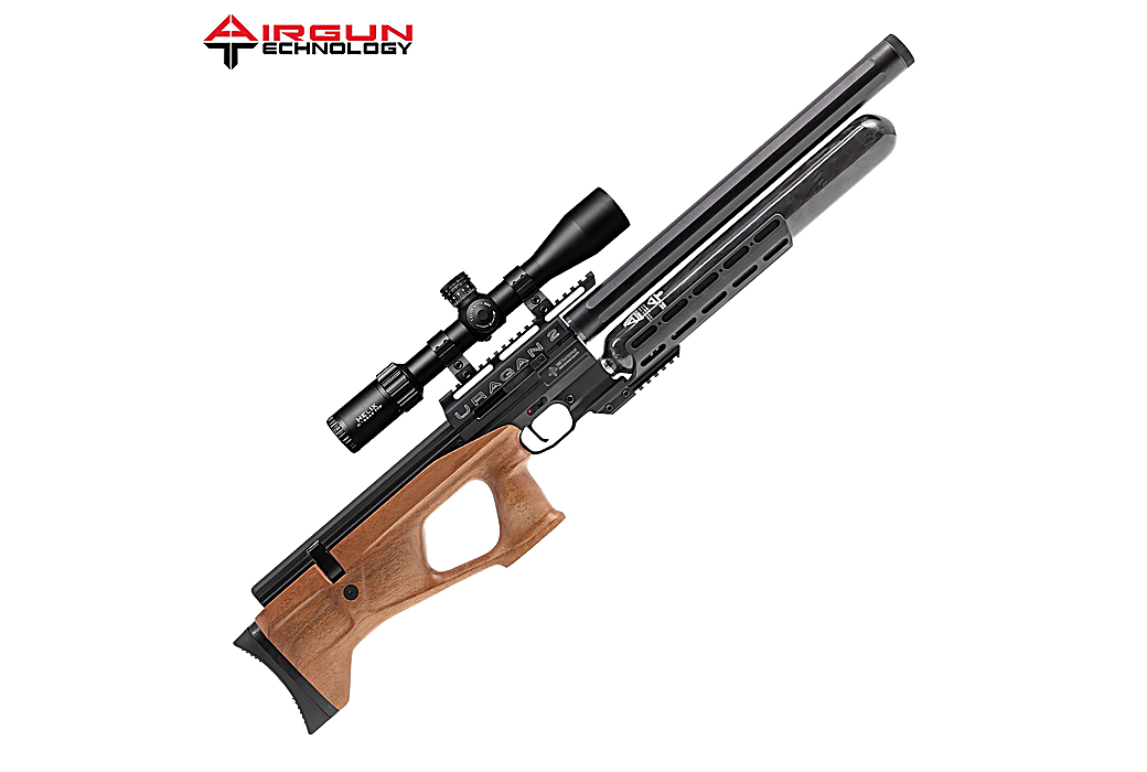 PCP Air Rifle AGN Technology Uragan 2 600 Walnut