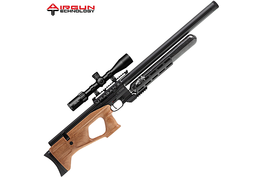 Carabina PCP AGN Technology Uragan 2 700 Walnut Nogueira