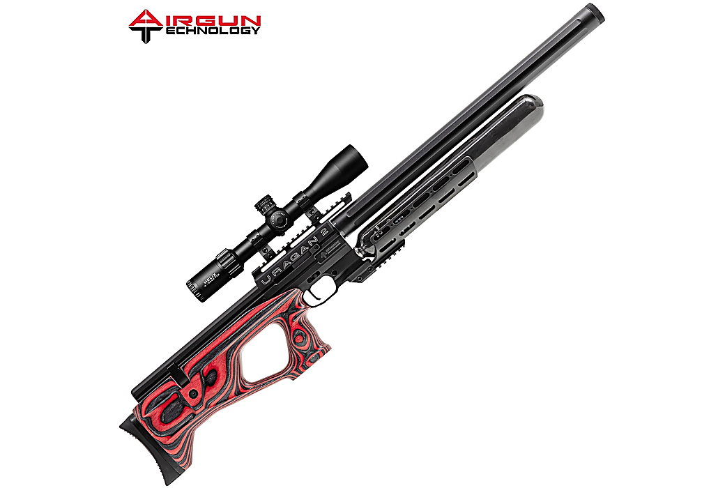 PCP Air Rifle AGN Technology Uragan 2 700 Red Laminate