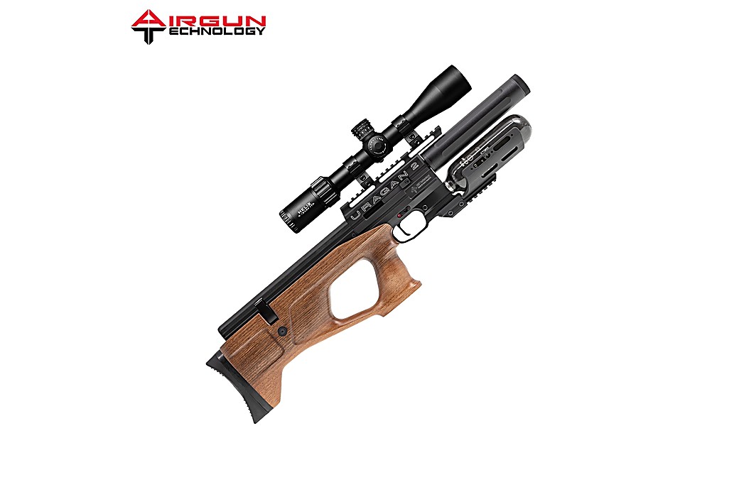 Carabina PCP AGN Technology Uragan 2 Compact Walnut Nogal