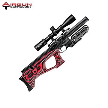 PCP Air Rifle AGN Technology Uragan 2 Compact Red Laminate