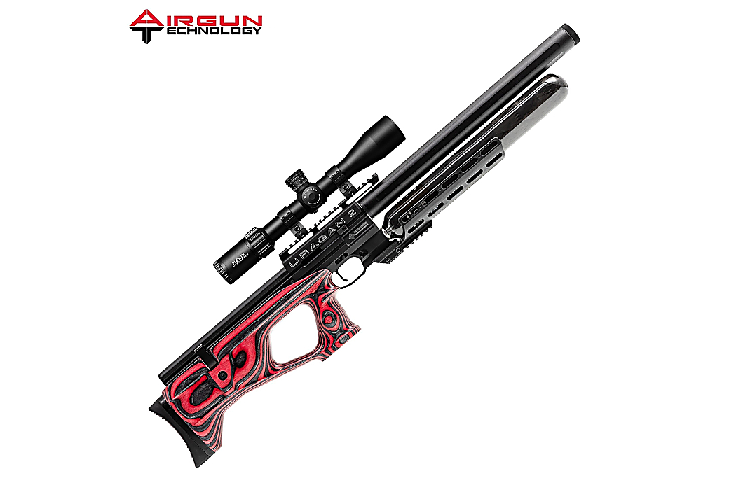 PCP Air Rifle AGN Technology Uragan 2 600 Red Laminate