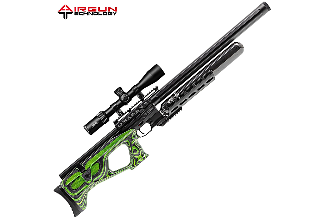 PCP Air Rifle AGN Technology Uragan 2 700 Green Laminate