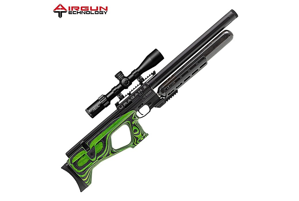 PCP Air Rifle AGN Technology Uragan 2 600 Green Laminate