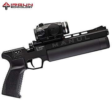 PCP Air Pistol Airgun Technology Manul Black