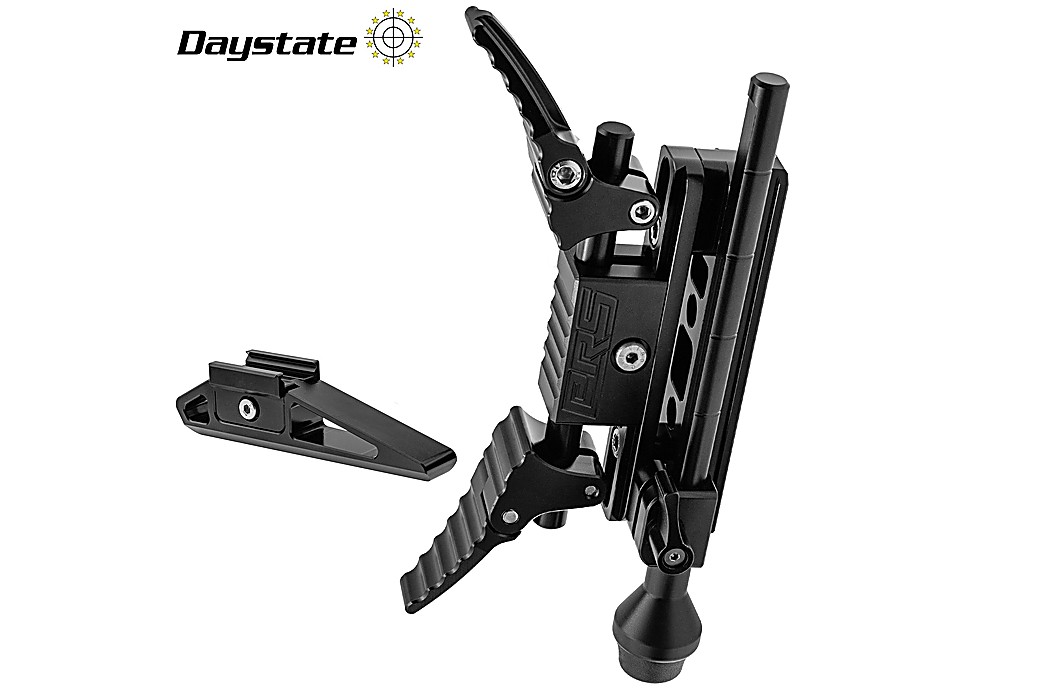 Chapa de Coice Ajustável PRS Gen4 para Daystate Alpha|Delta Wolf con Monopé e Bag Rider