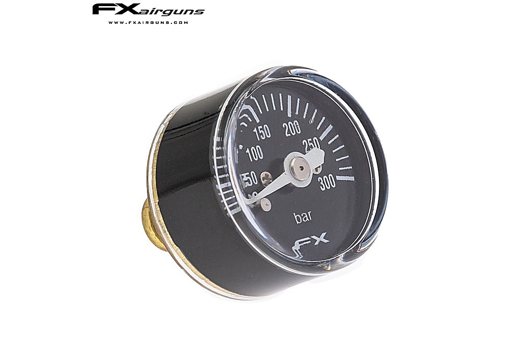 FX Pressure Gauge 25 mm 1/8 0-300 BAR