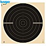 Blanco Rapid Fire Pistola Kruger 25m 55x52cm 125pcs (Slanted y Numerados)