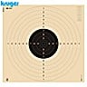 Alvo Pistola 25m | 50m e Carabina 100m Kruger 55x52cm 125pcs (Slanted e Numerados)