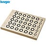 Target Benchrest 50m Kruger 42x29.7cm 100pcs