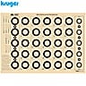 Alvo Benchrest 50m Kruger 42x29.7cm 100pcs