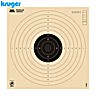 Kruger Cibles Carton Comp. Pistolet 10m 17X17CM 250pcs (Numérotée)