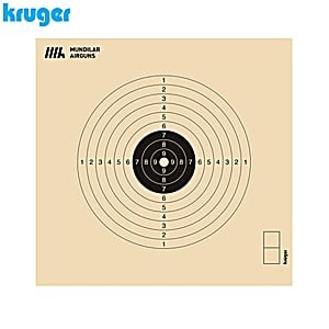 Target Rifle CCART Kruger 10m 13x14.5cm 250 pcs