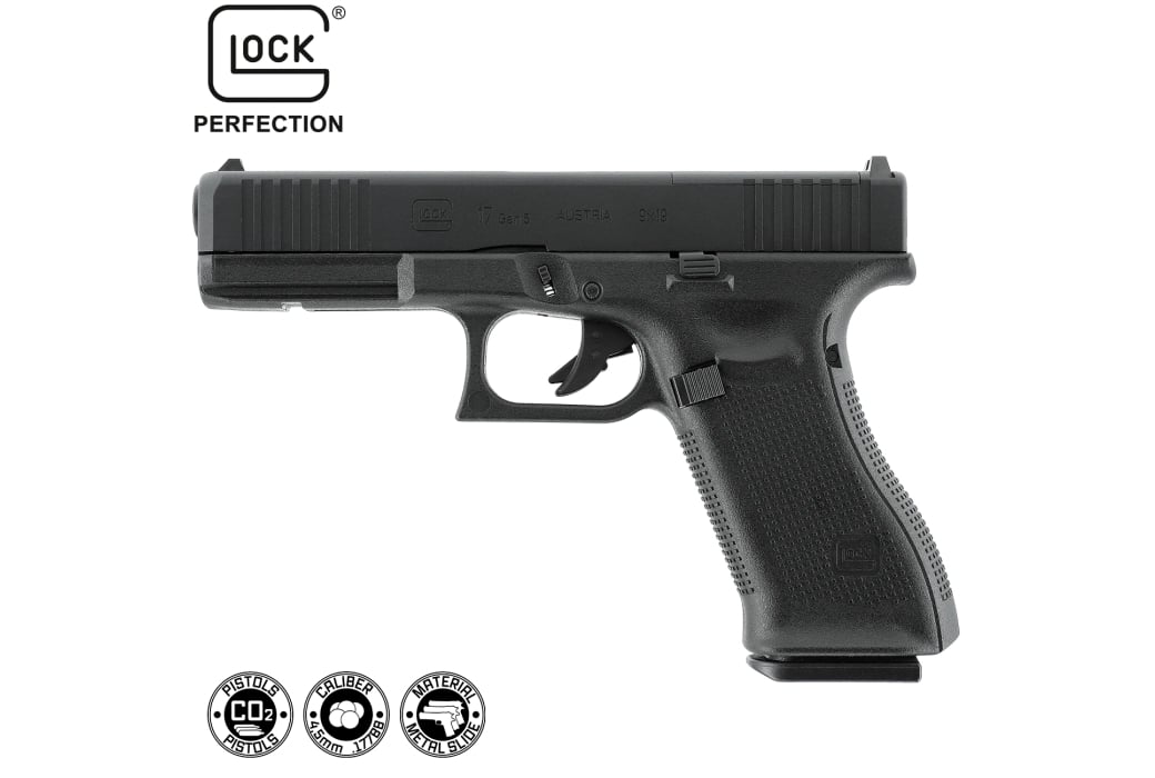 Pistola BB CO2 Glock 17 Gen5 MOS Blowback