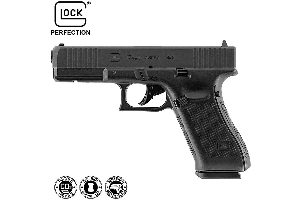 CO2 Pellet Air Pistol Glock 17X Gen5 Blowback