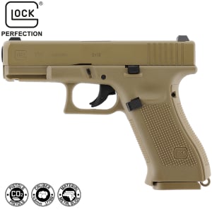 Pistola BB CO2 Glock 19X Coyote