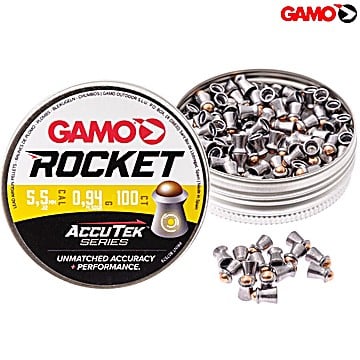 Balines GAMO Rocket AccuTek Series 5.50mm (.22) 100Pcs