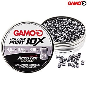 Balines GAMO Hollow Point 10X AccuTek Series 4.50mm (.177) 500Pcs