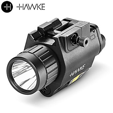 Pointeur Laser Rouge + Lanterne LED Hawke Weaver/Picatinny