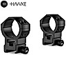 Montages Hawke Tactical Ring Mounts 2Pcs High 34mm Weaver/Picatinny