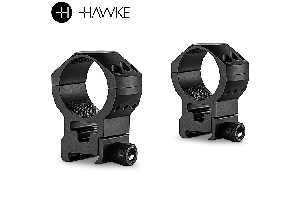 Hawke Tactical Ring Mounts 2Pcs High 34mm Weaver/Picatinny